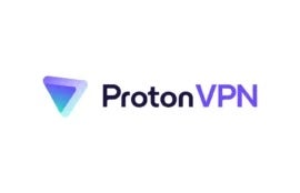 ProtonVPN logo.