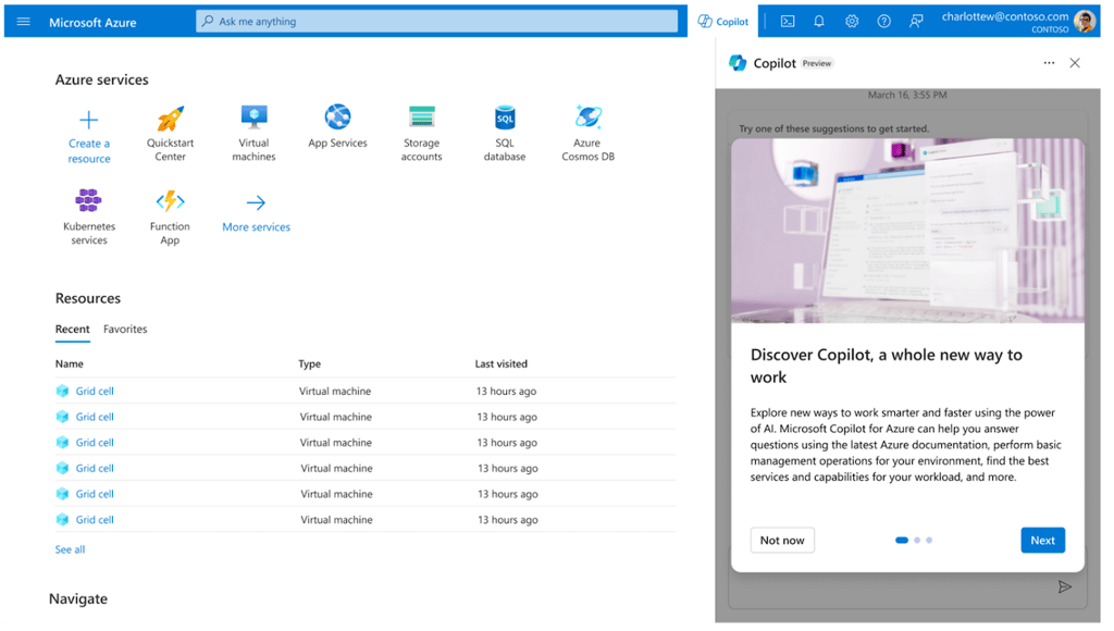 Microsoft Copilot Announced for Azure