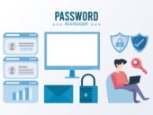 Password manager concept art.