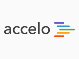 Accelo logo.