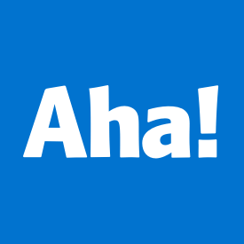 Aha! logo.