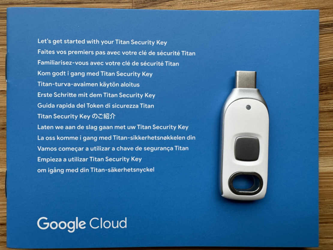 How to Use Google's Titan Security Keys With Passkey Support