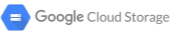 Google Cloud Storage logo.