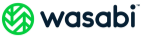 Wasabi Hot Cloud Storage logo.