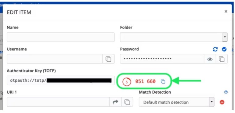 Bitwarden Authenticator.