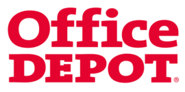 Office Depot logo.