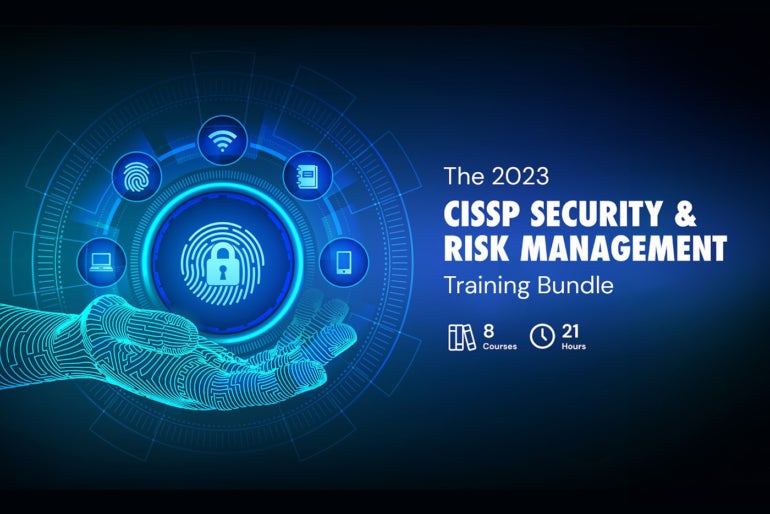 Promotional graphic for CISSP Training Bundle.