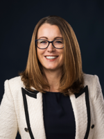 Portrait of Louise Stigwood, Corporate Director, AWS Australia and New Zealand.