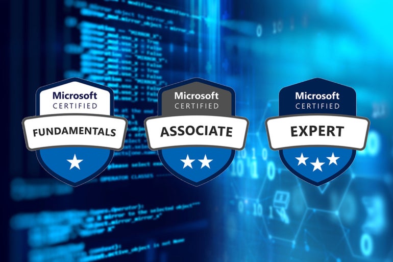 Promotional graphic for Microsoft Tech Certification Training Bundle.