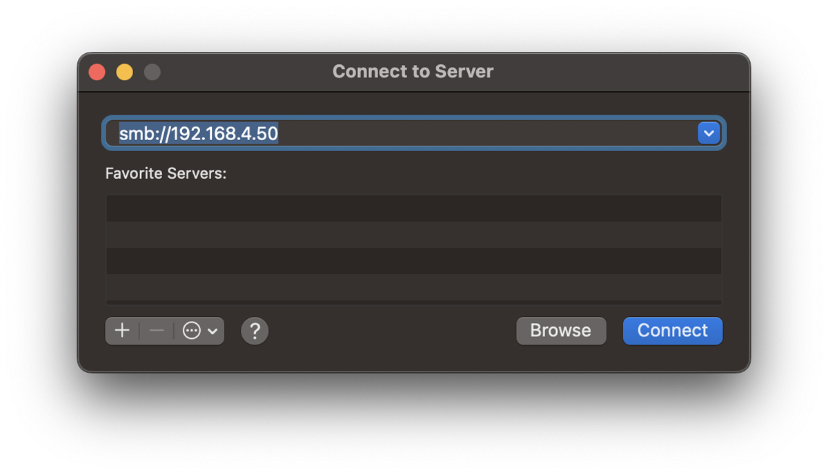如何將 macOS 裝置連接到 SMB 共享