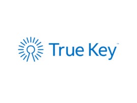McAfee True Key logo.