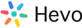 The logo of Hevo Data