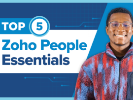 Zoho People essentials