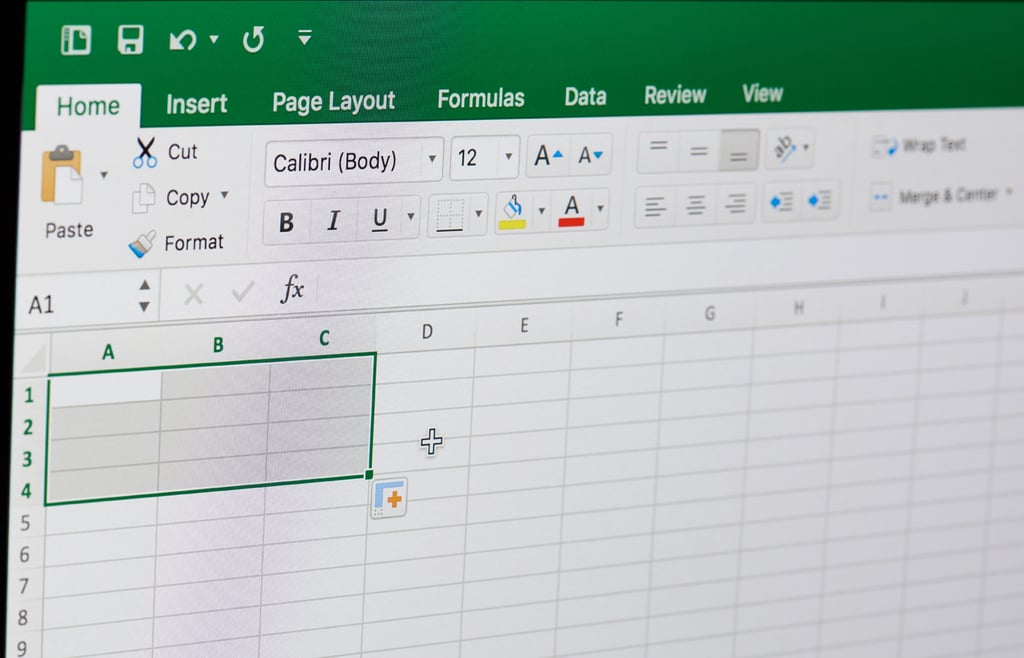 How to Copy a Format for Excel Worksheet Columns and Rows
