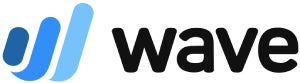 Logotipo de contabilidad de onda.