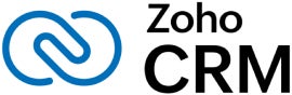 Zoho CRM logo.