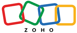 Zoho CRM logo.