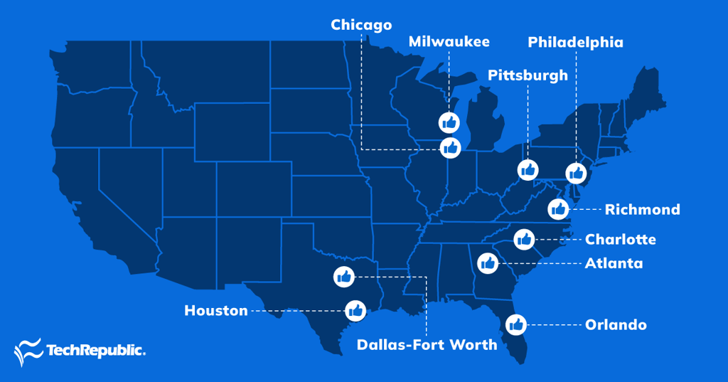 10 Best Cities for Remote Tech Workers That You May Not Have Considered