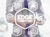 EDGE Computing Information Technology Concept.