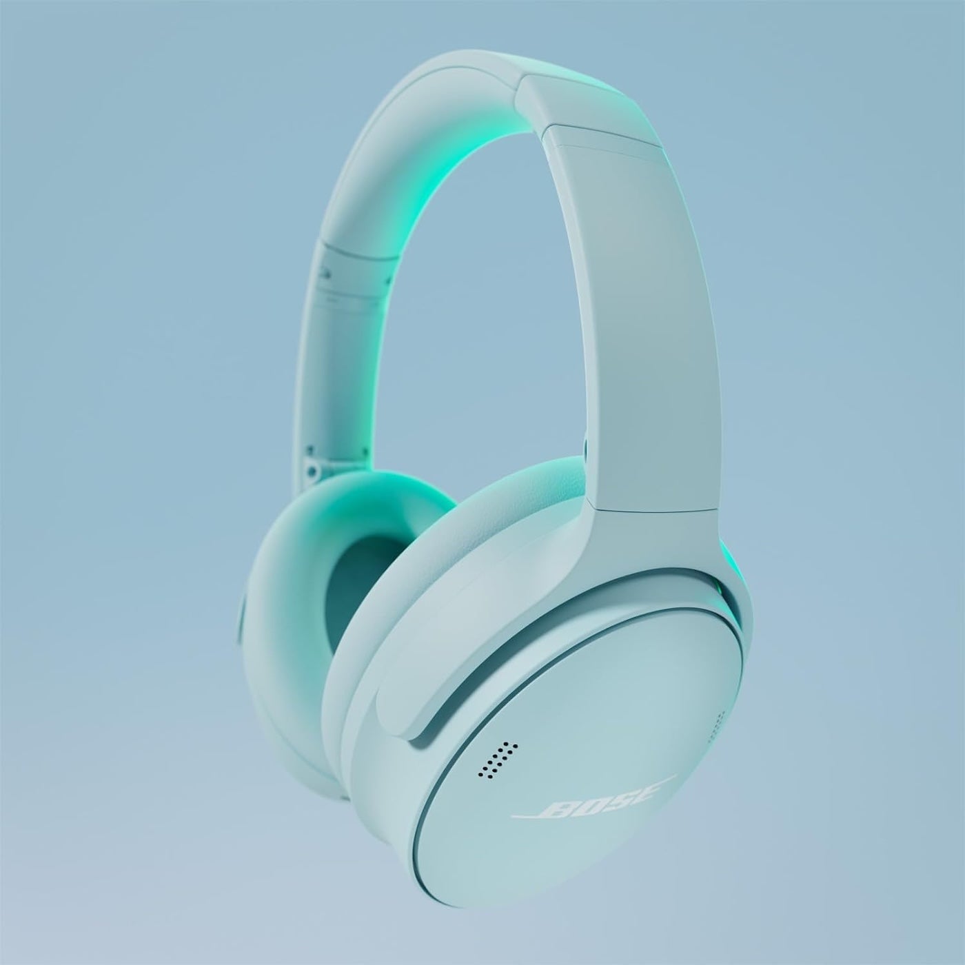 Bose QuietComfort wireless headphones.