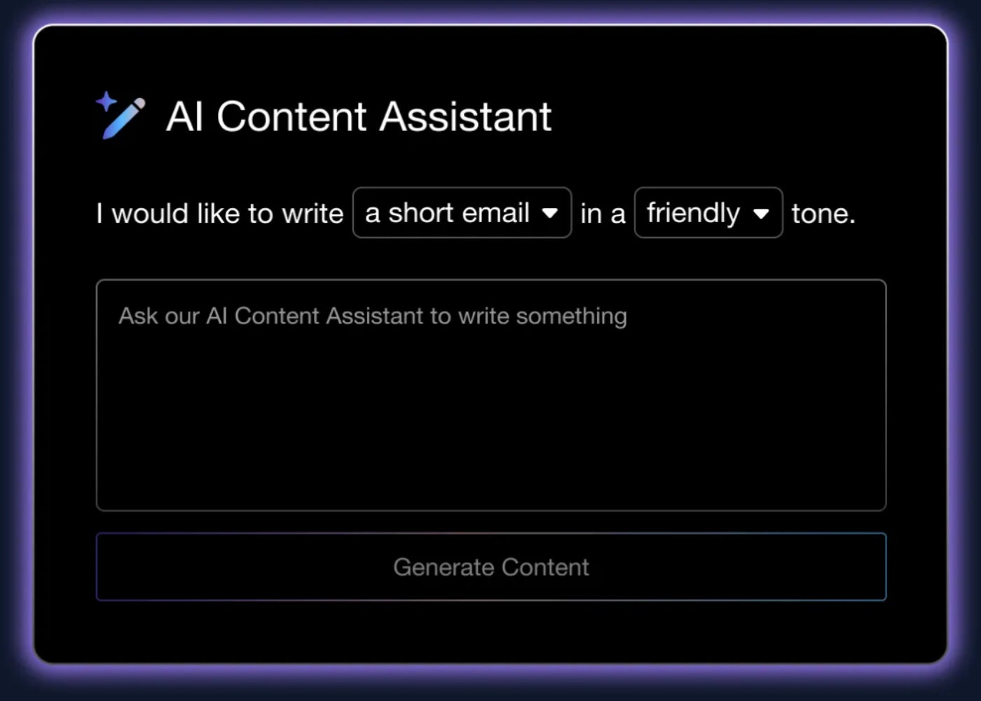 Capsule AI content assistant.