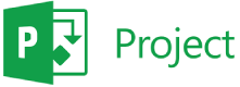 Microsoft Project logo.