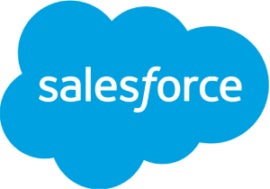 Salesforce 徽标。