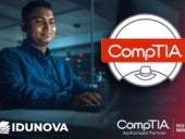 Promotional graphic for CompTIA Cyber Security Certification Training Bundle.