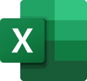 Microsoft Office Excel Online logo.