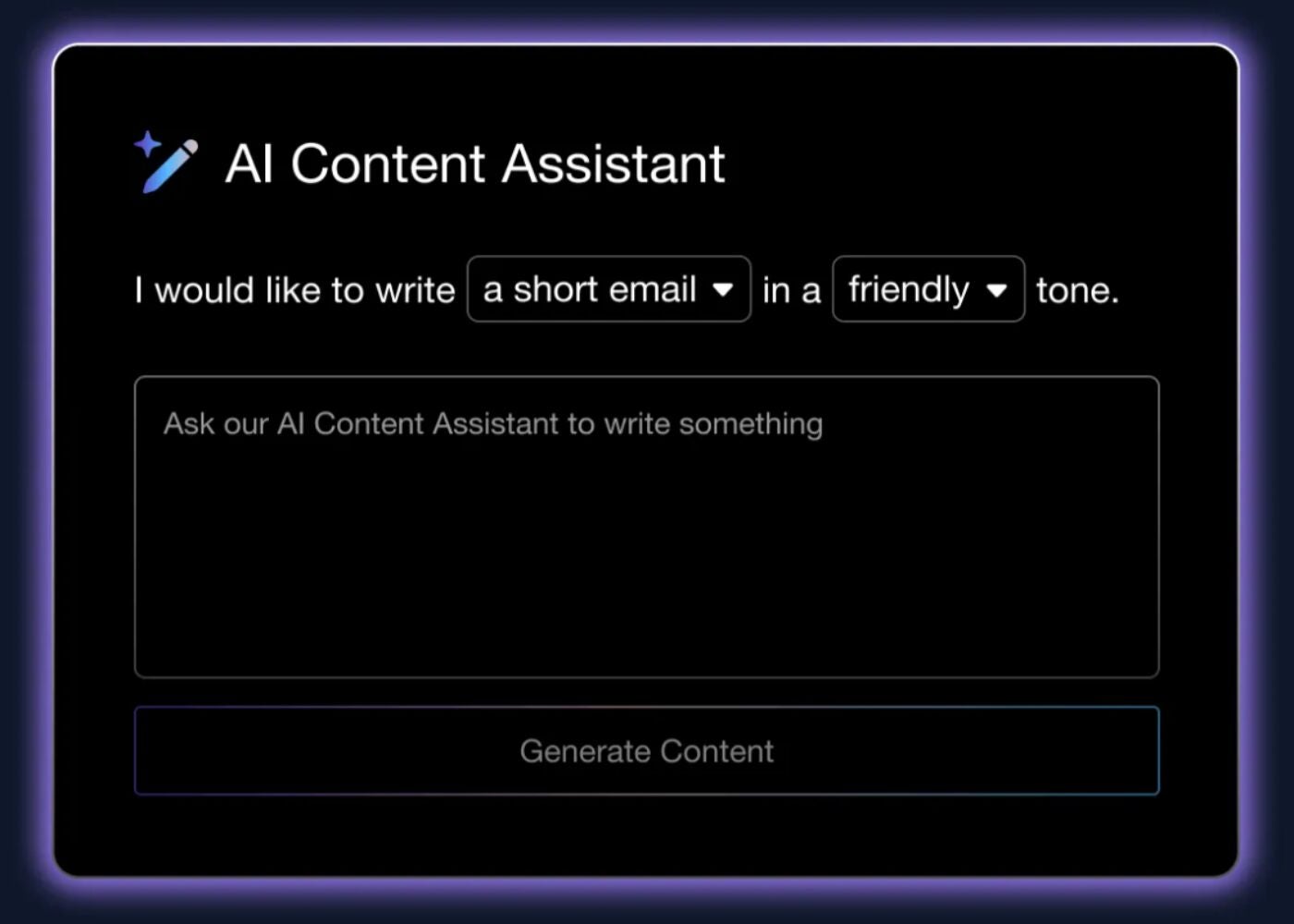  Capsule content assistant feature