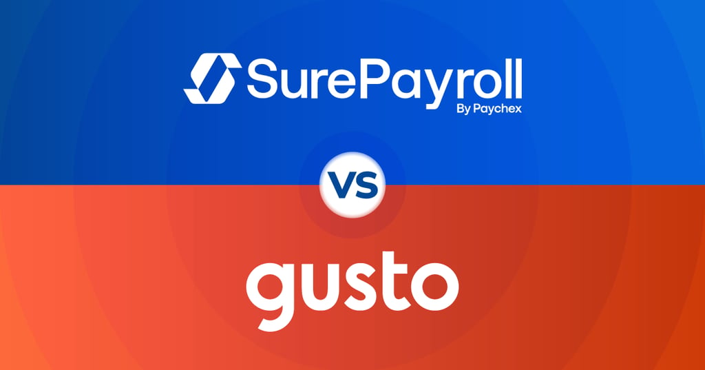 SurePayroll by Paychex vs. Gusto: Which Payroll Software Is Better?