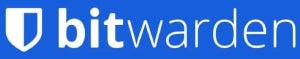 Bitwarden logo.