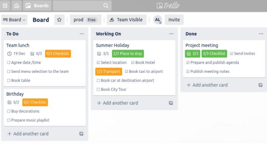 Trello’s Show Checklist Power-Up lets users easily and quickly identify tasks assigned to them at a glance.