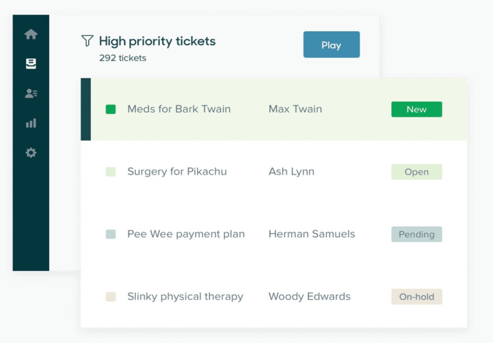 Zendesk priority ticketing filter.