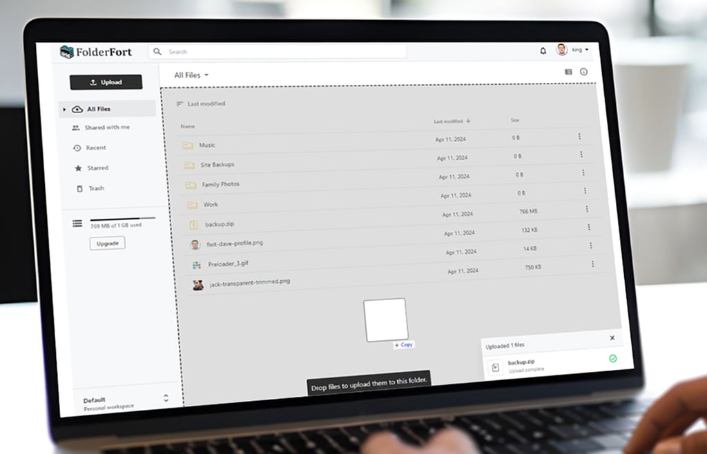 Get a Lifetime of 1TB Cloud Storage for Only $50 with FolderFort
