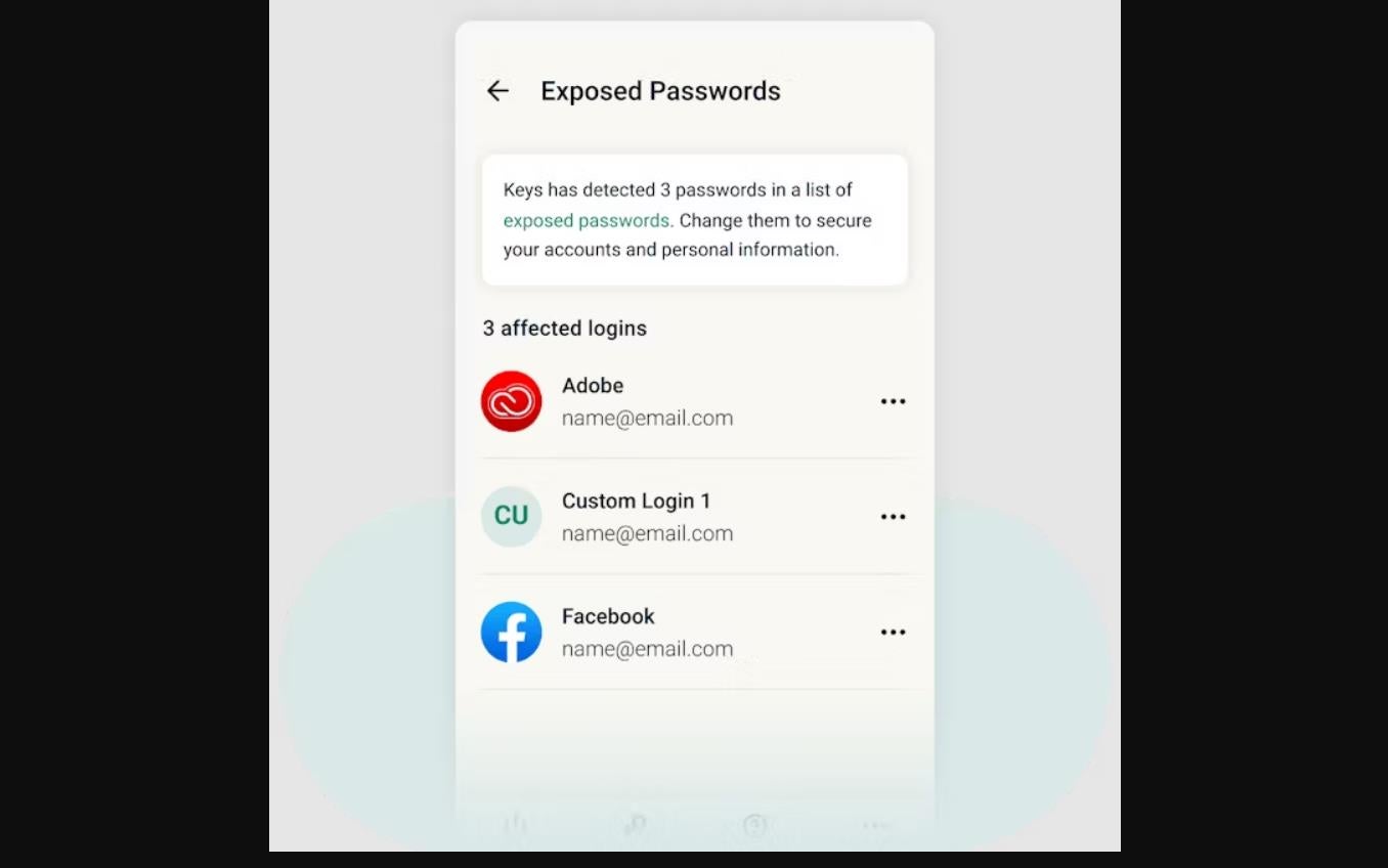 ExpressVPN Keys Feature.