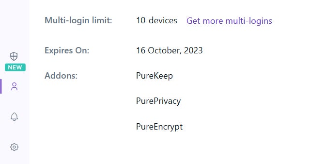 PureVPN’s multi-device support.