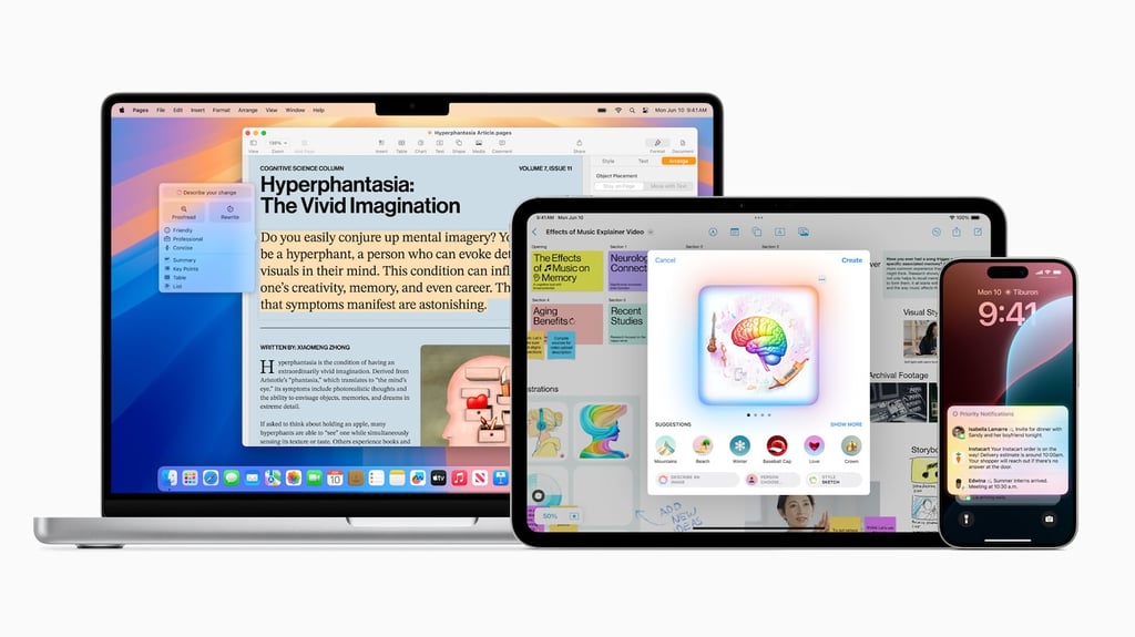 WWDC: Apple Intelligence Brings Generative AI to Mail, Messaging and More