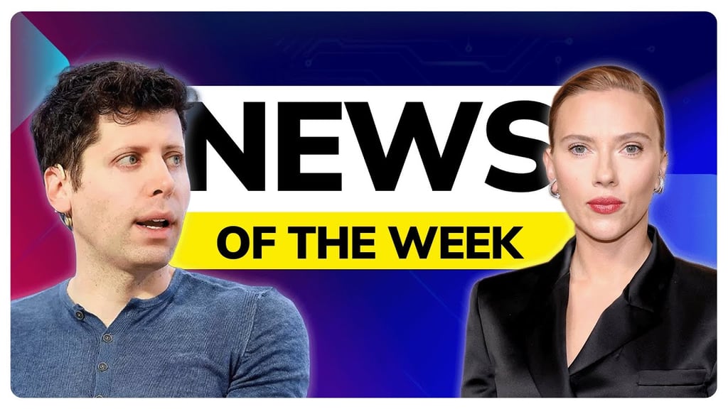 News of The Week: Scarlett Johansson Vs OpenAI GPT-4o