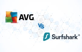 AVG vs Surfshark.