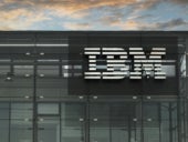 The IBM sign logo on Czech Republic Headquarter.