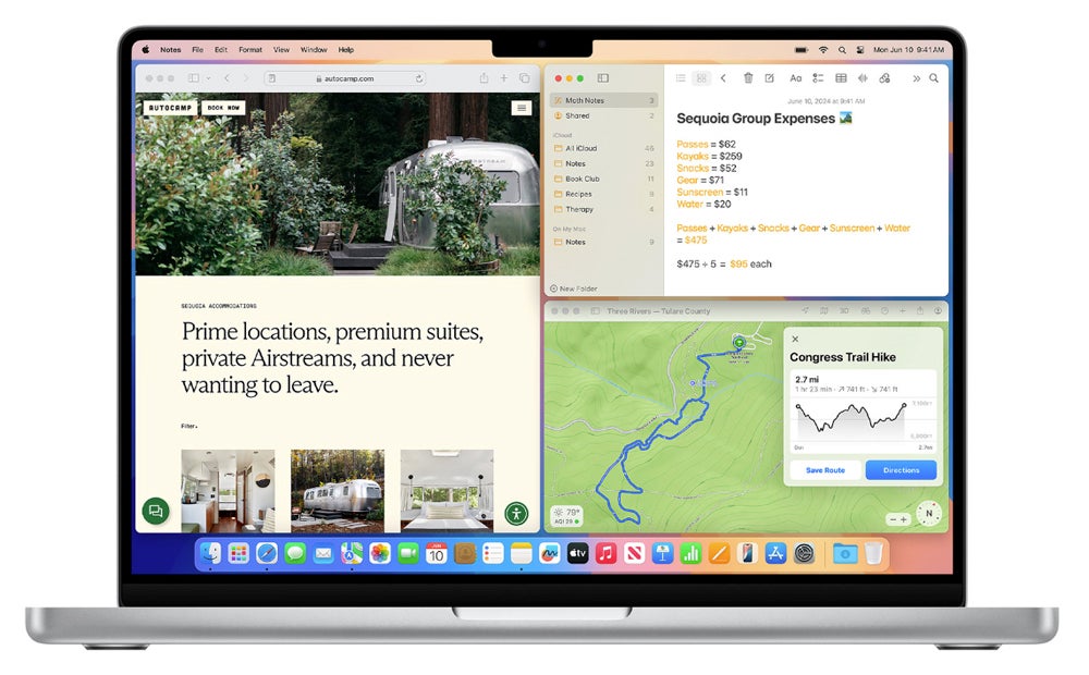 macOS 15 will organize multiple windows to maximize their visibility.
