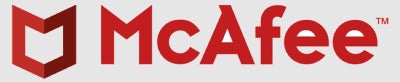 McAfee logo.