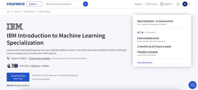 The 5 Best Machine Learning Courses for 2024