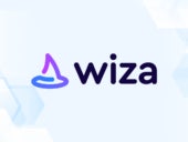 Review graphic featuring the logo of Wiza.