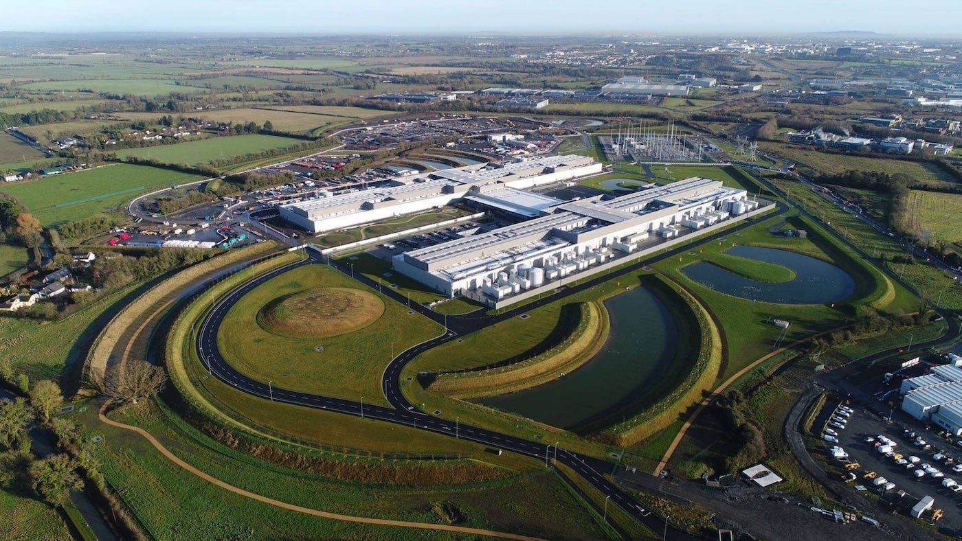 Meta’s Clonee data center in Clonee, Ireland.