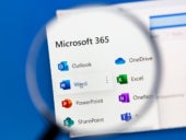 Microsoft 365 web apps on a computer screen.