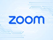 Featured graphic with the logo of Zoom.