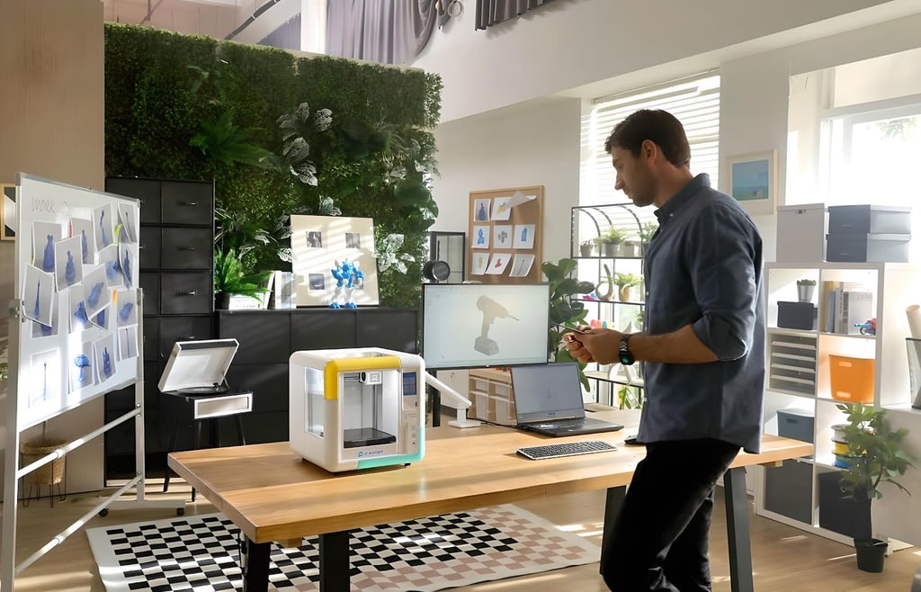 Get Your Creativity Flowing at the Office With This 3D Printer