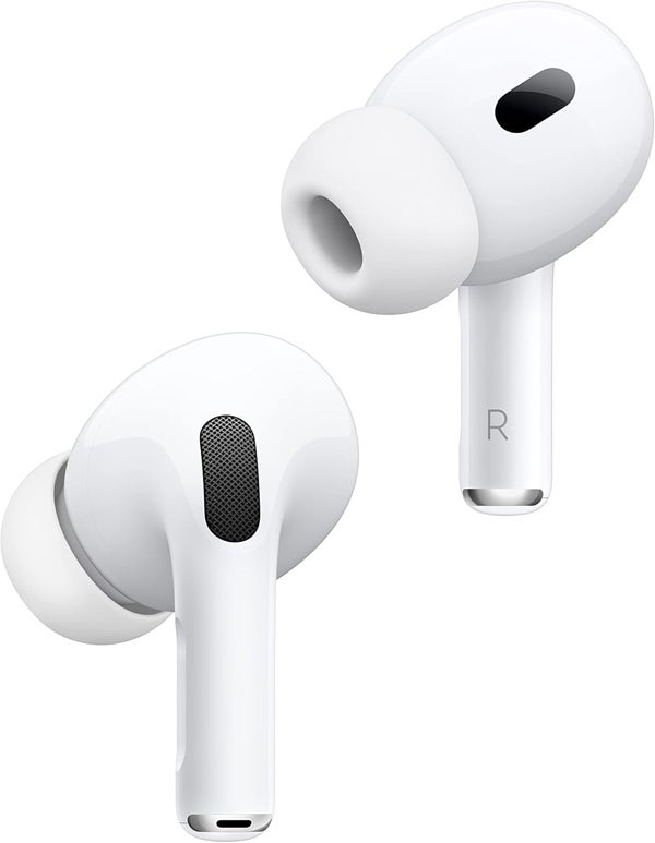 Apple AirPods Pro 2 wireless earbuds.